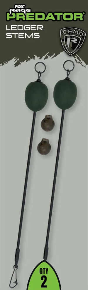 Fox Rage Predator Ledger Stems Medium