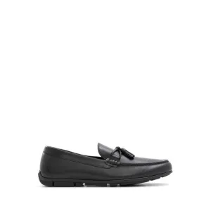 Galanter Men Moccasin Casual Shoe - Black