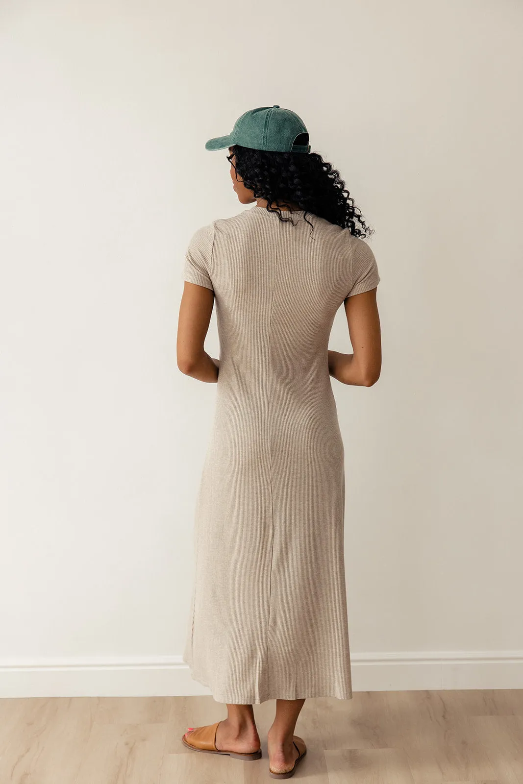 Glimpse of Us Ribbed Midi