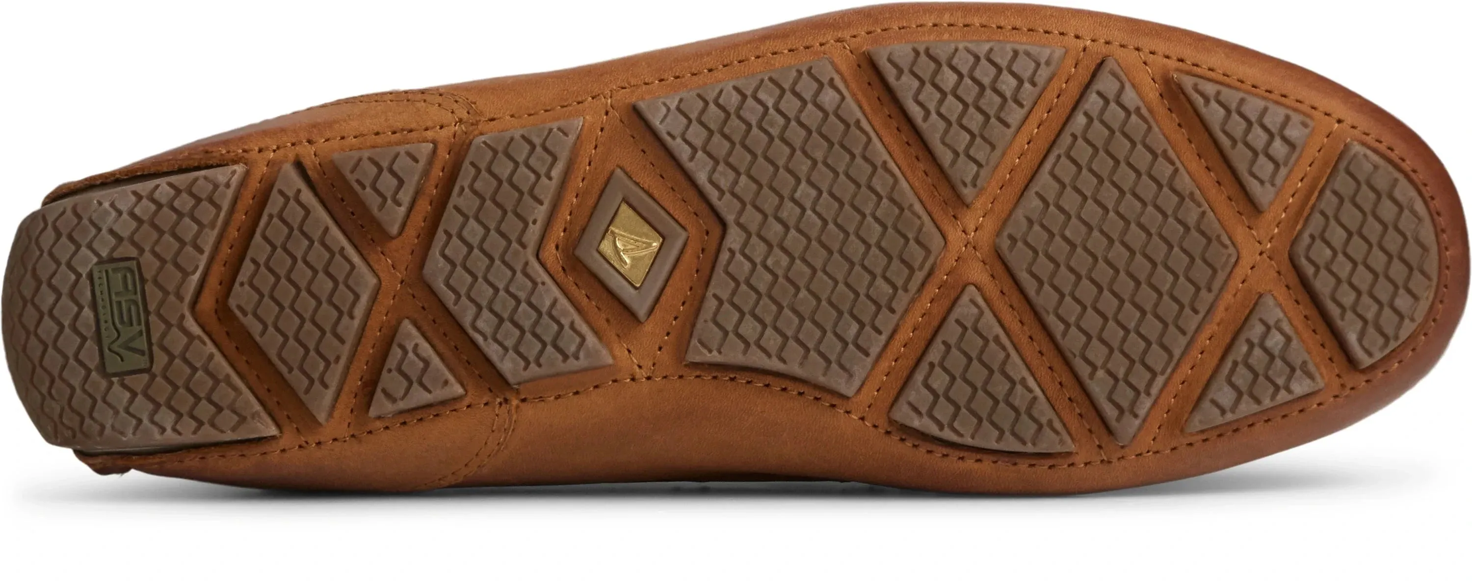 Gold Harpswell Driver - Mens - Tan Leather