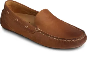 Gold Harpswell Driver - Mens - Tan Leather