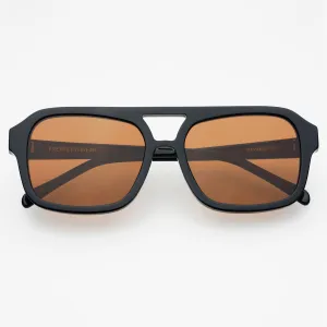 Havana Acetate Aviator Sunglasses