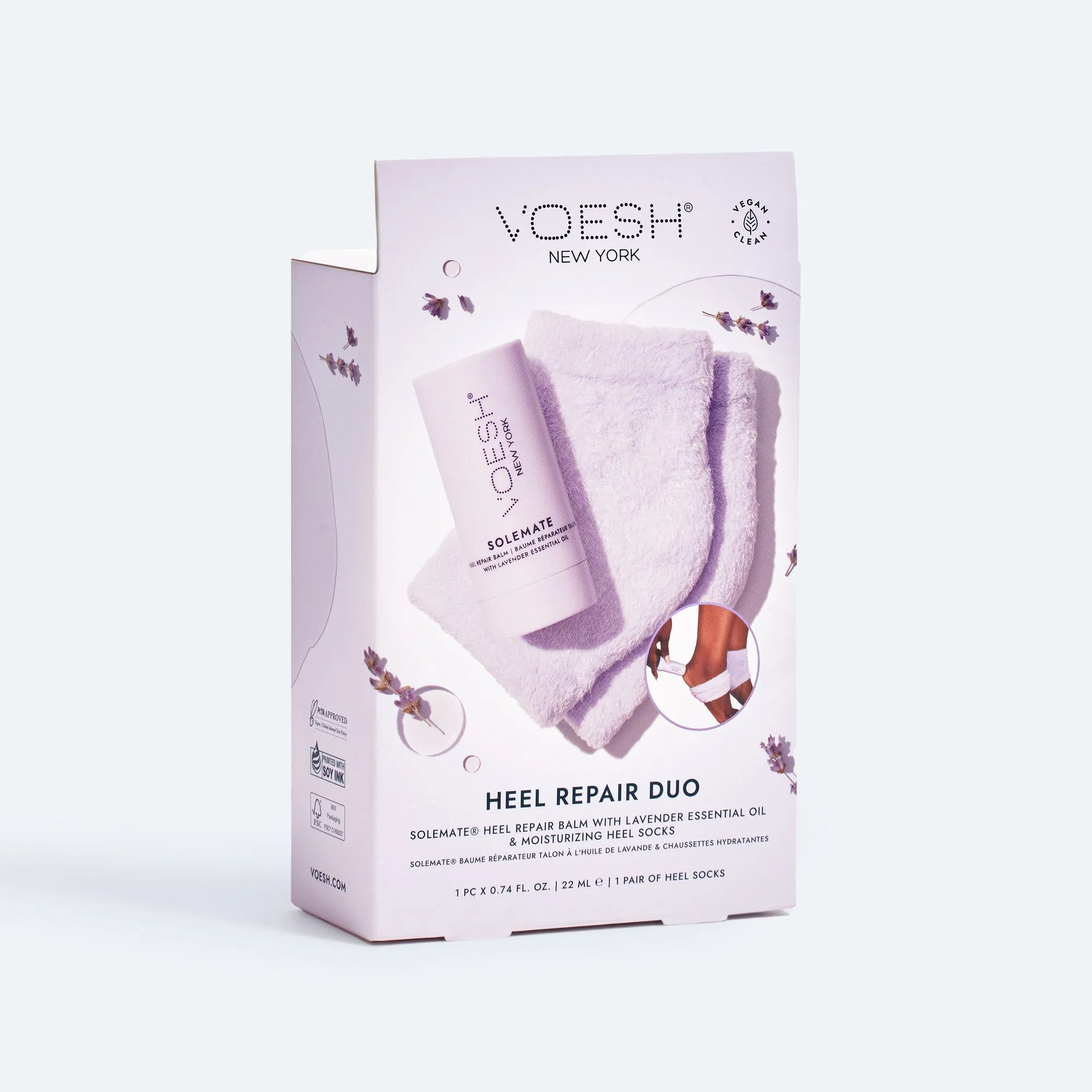 Heel Repair Duo by Voesh: Lavender