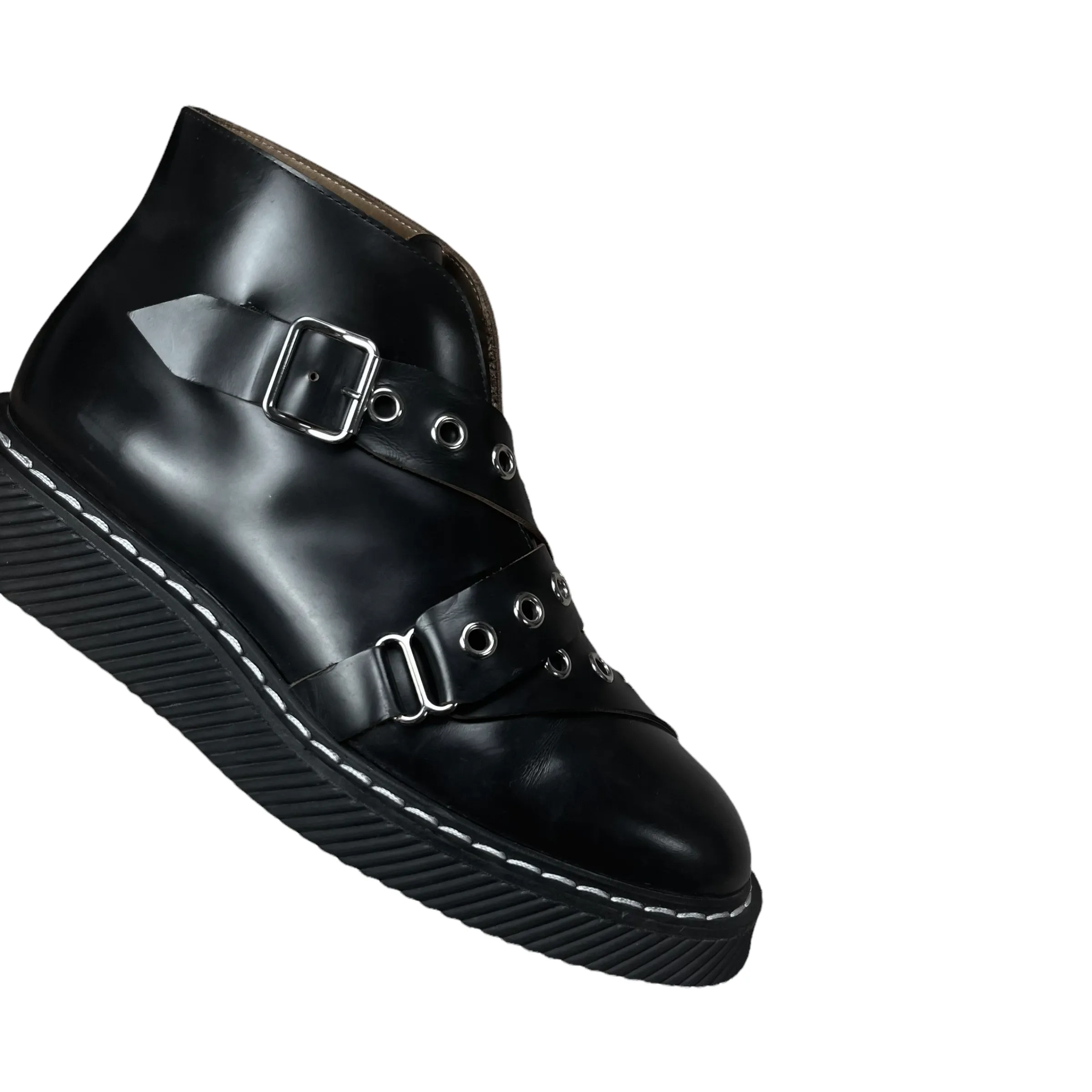 Jil Sander Monk Strap Creeper Boots - SS19