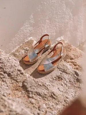 Jute cross sandal - ELDA-P