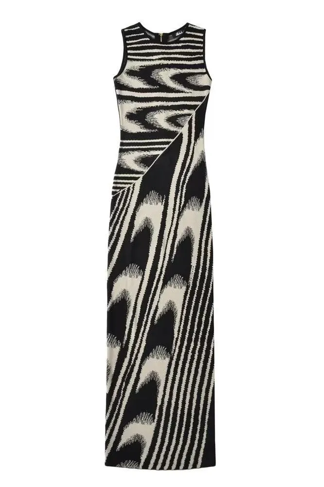 Kailani Round Neck Knit Maxi Dress