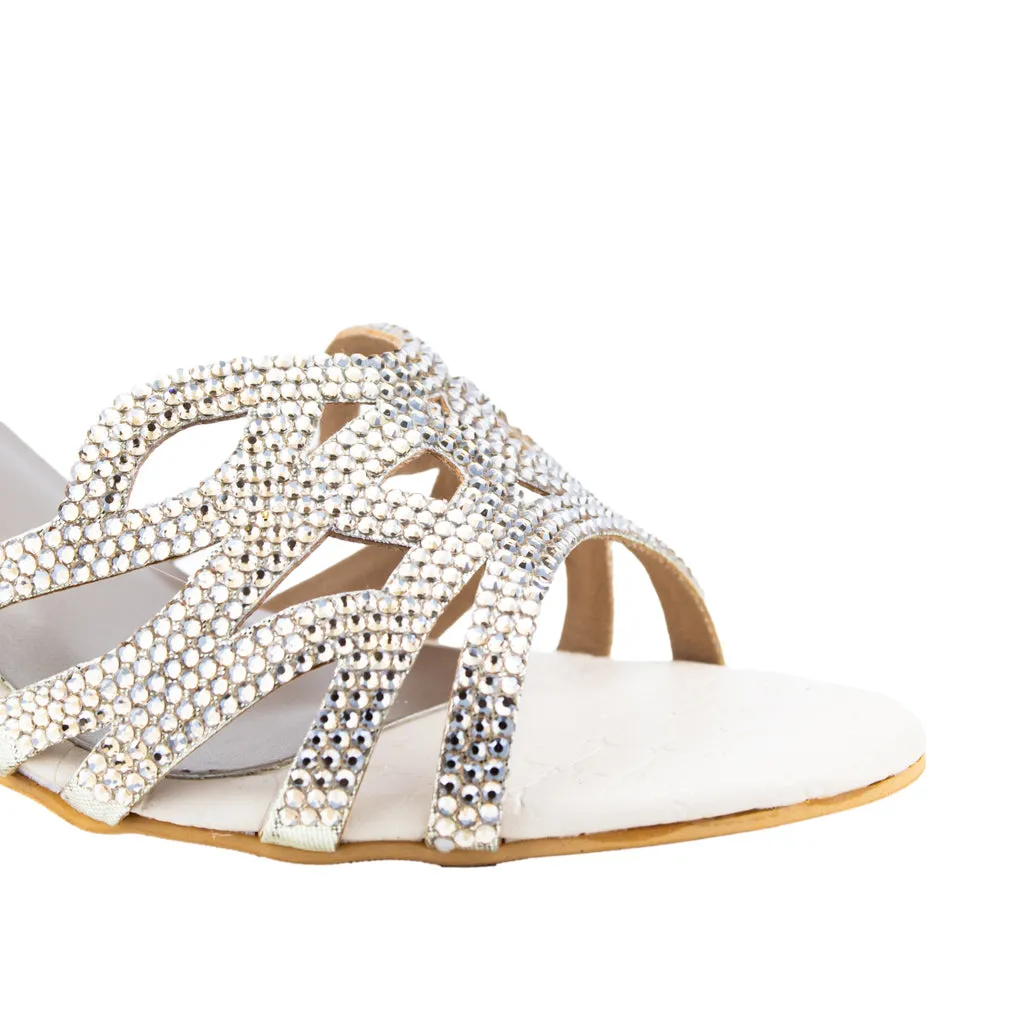 Leila Heels S319H - Cream