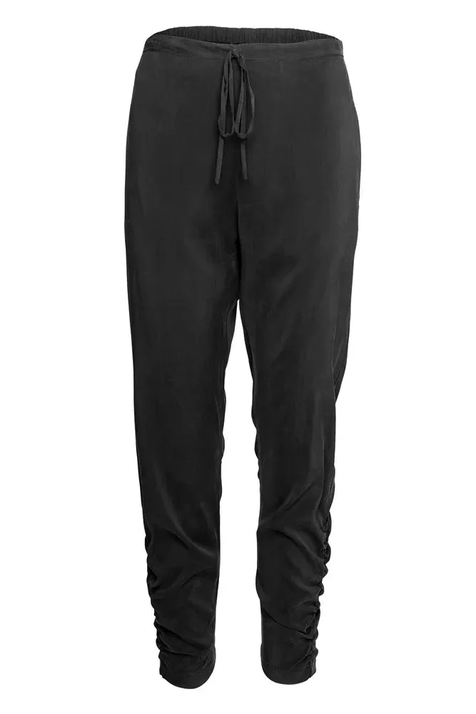 Lounge The Label Slim Leg Crozet Pants - Black