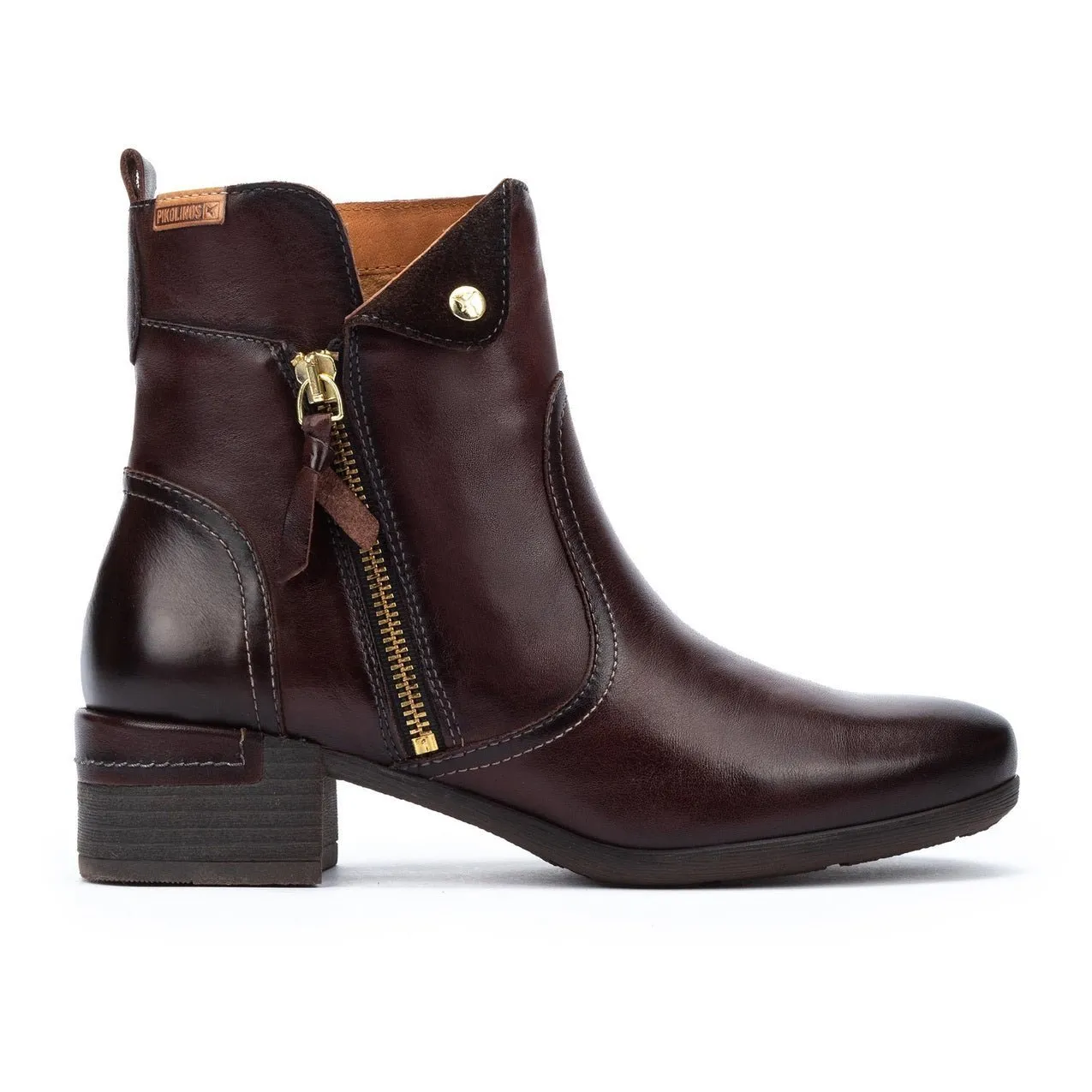 'Malaga' women's boot - Brown caoba
