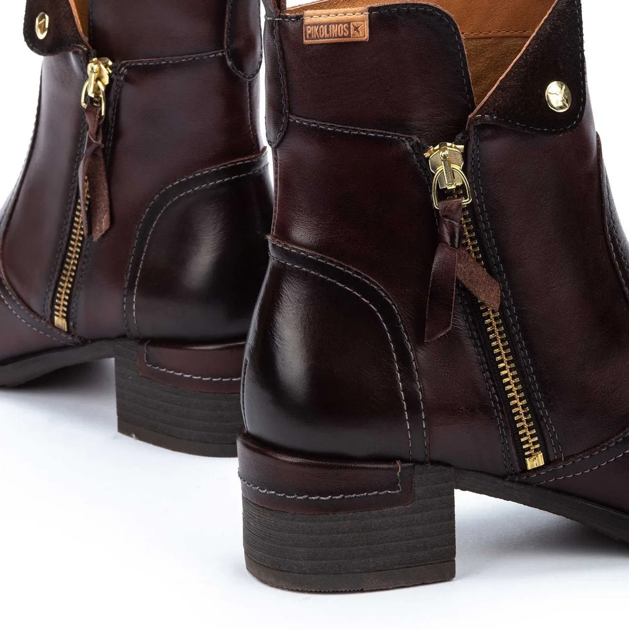 'Malaga' women's boot - Brown caoba