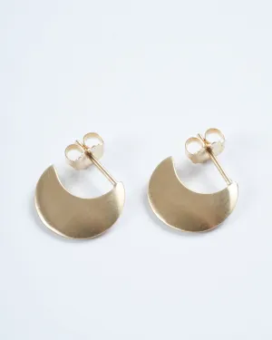 medium lua hoops - gold