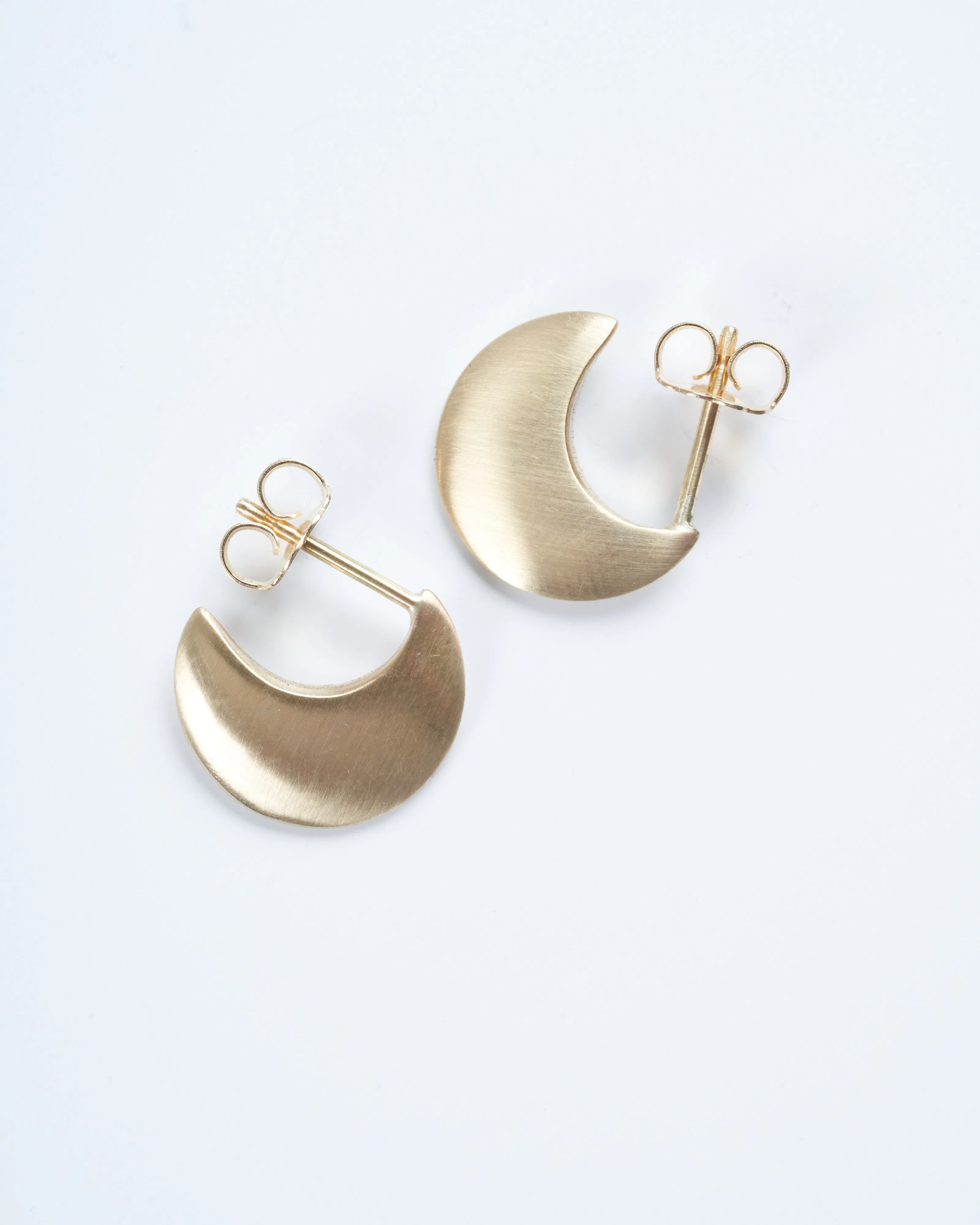 medium lua hoops - gold