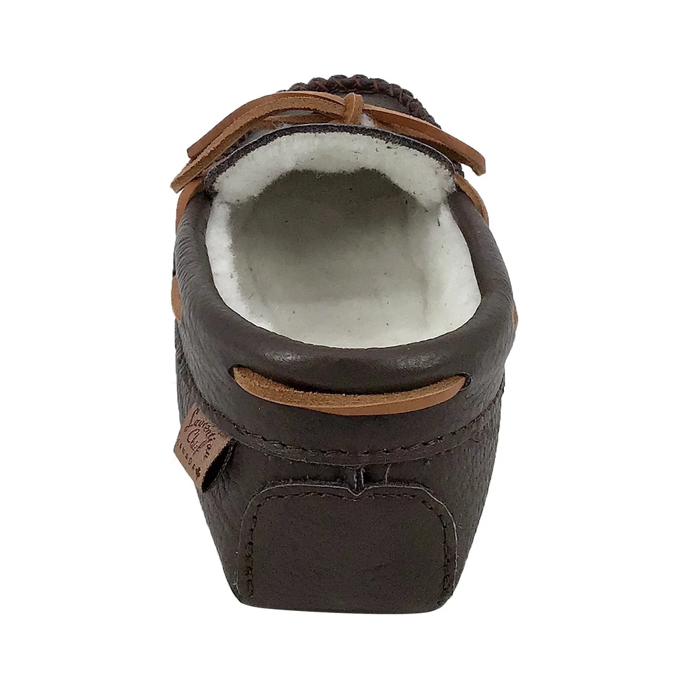 Men's Lined Moccasin Slippers