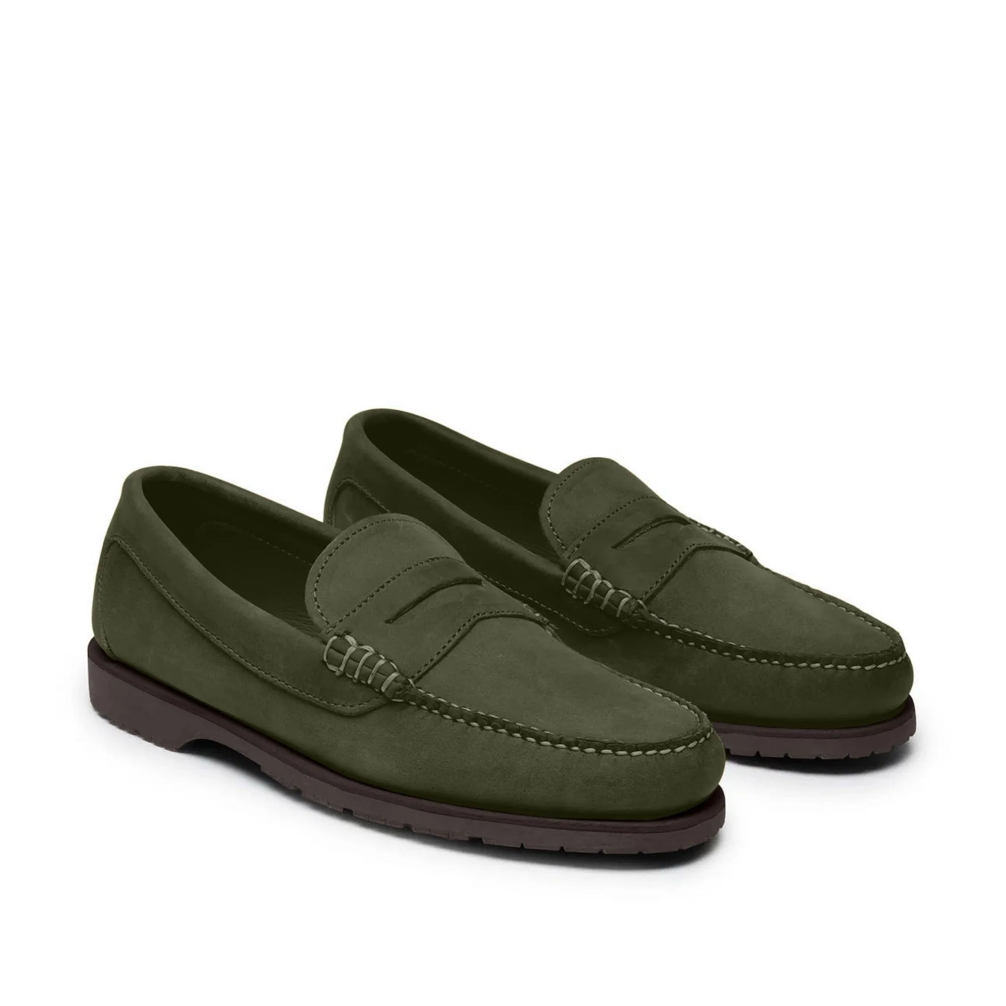 Men’s Penny Nubuck LE: Olive