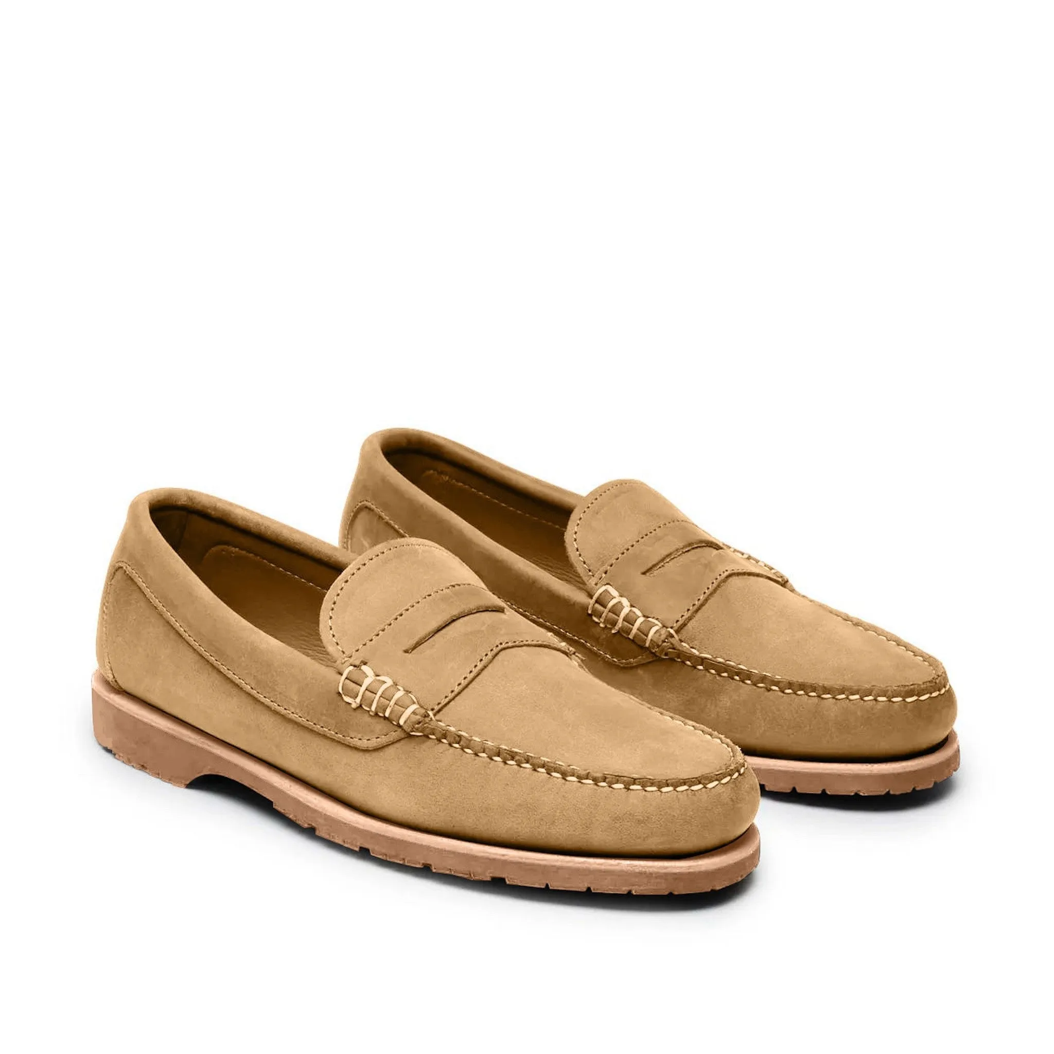 Men’s Penny Nubuck LE: Tan
