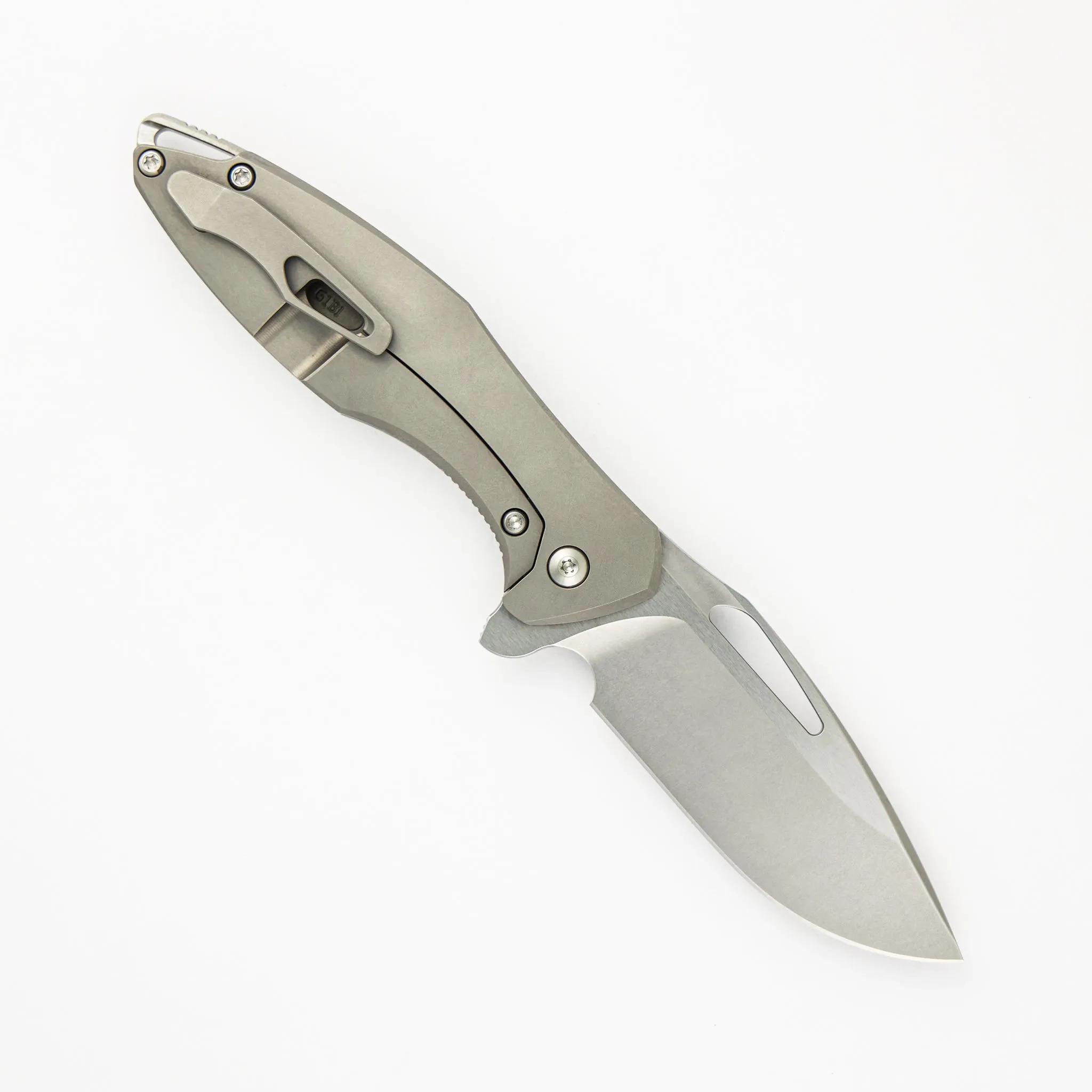 Mini Arius - Smooth Titanium Handle - M390 Blade