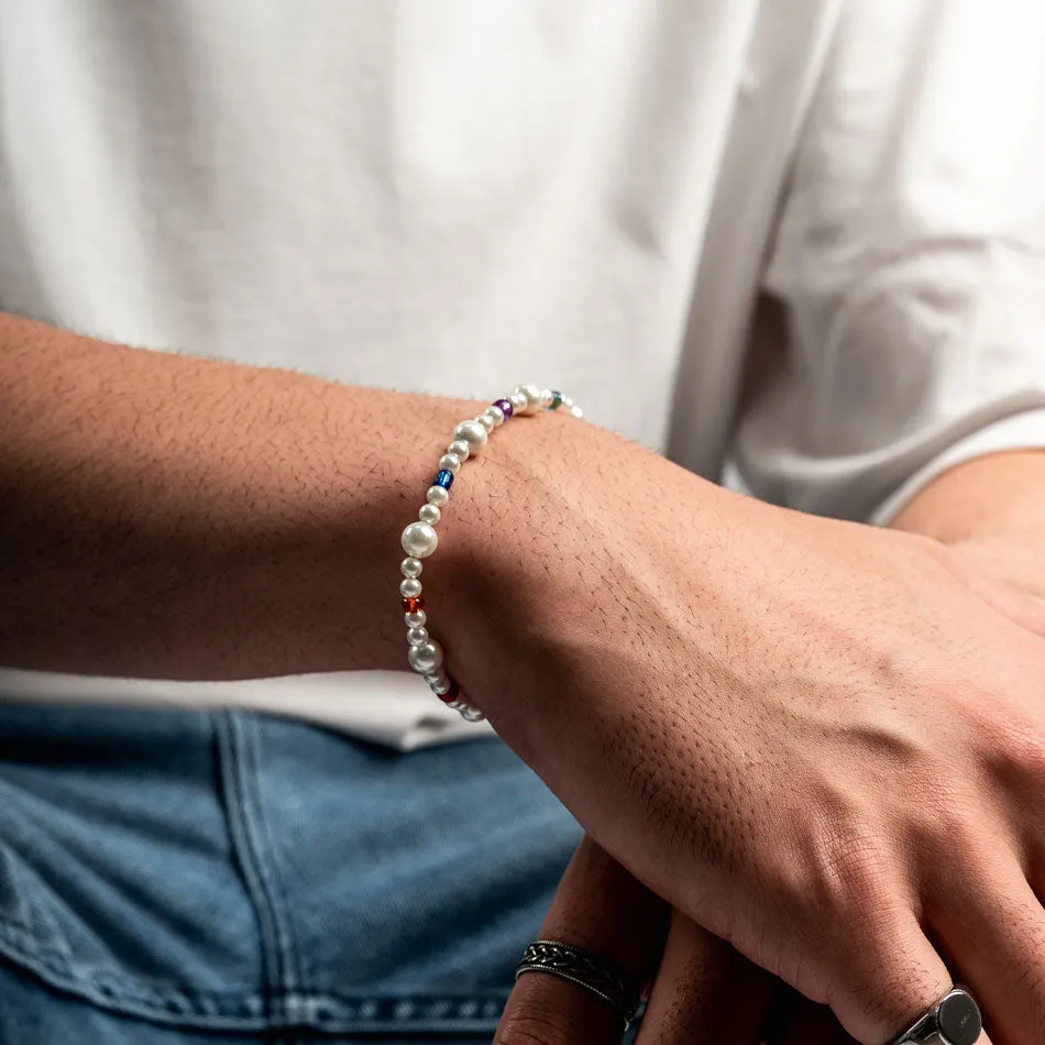Minimal Pearl Bead Bracelet