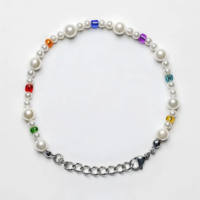 Minimal Pearl Bead Bracelet