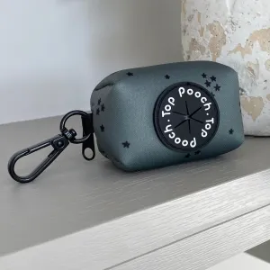 Minimal Stars Poop Bag Holder - Misty Green