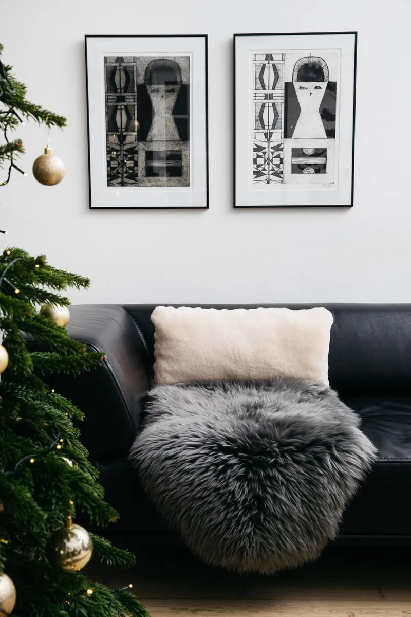 Moccasin Cushion | Doublesided | 11x22 in
