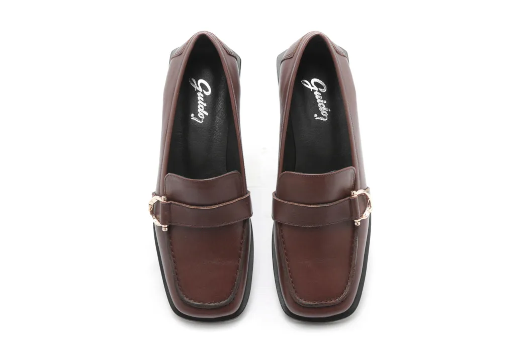 Moccasin Horseshoe Brown