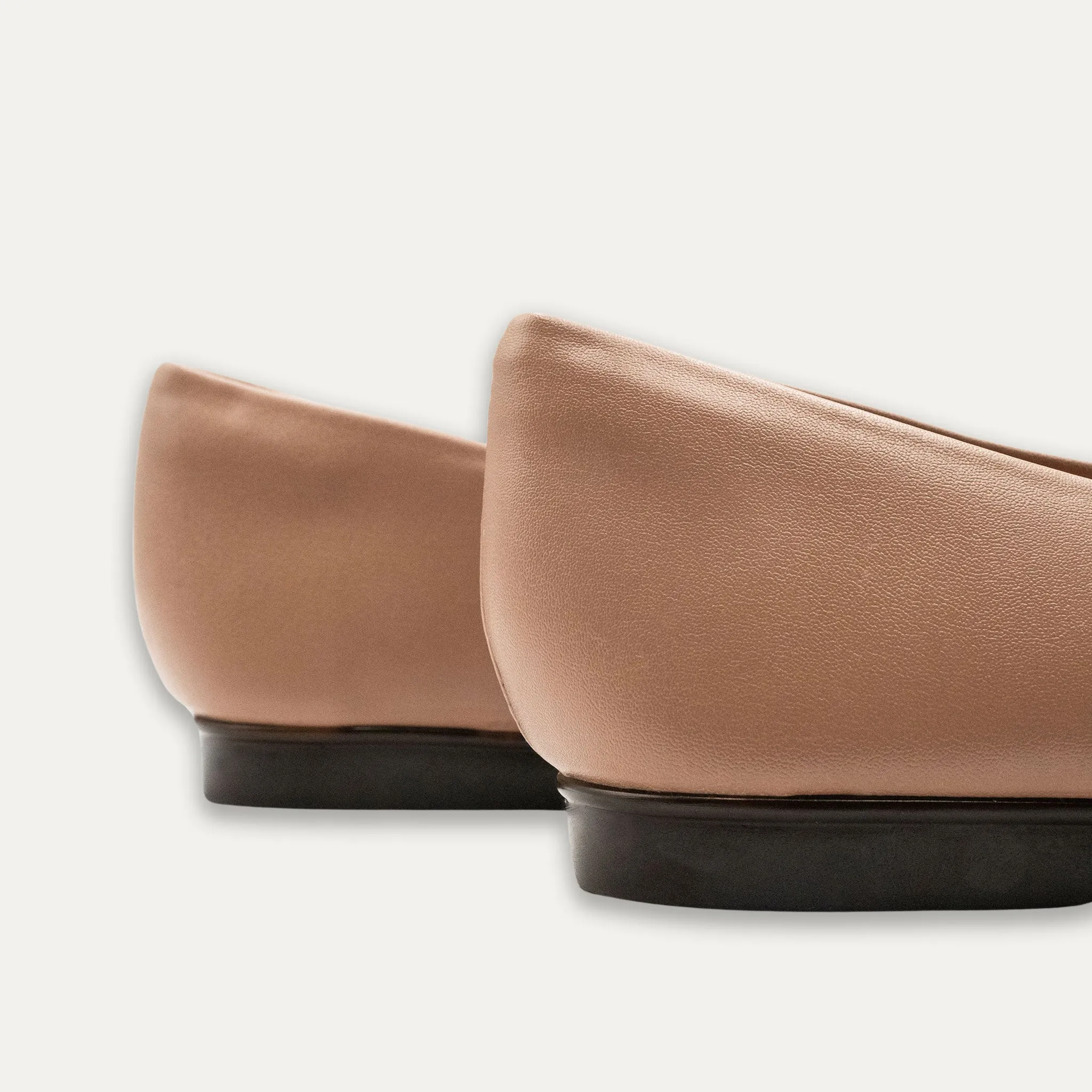 Narcisa Tan Ballet Flats