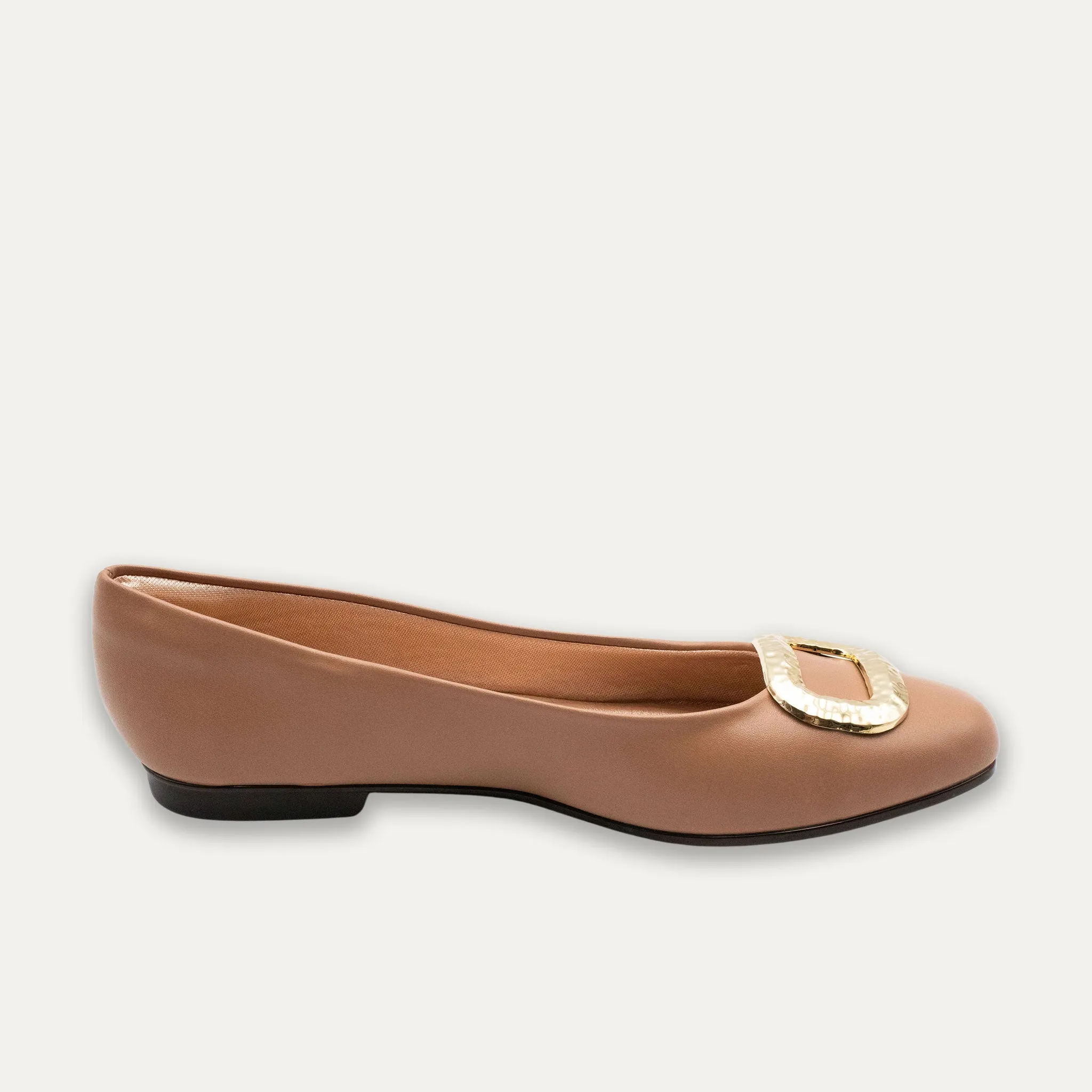 Narcisa Tan Ballet Flats