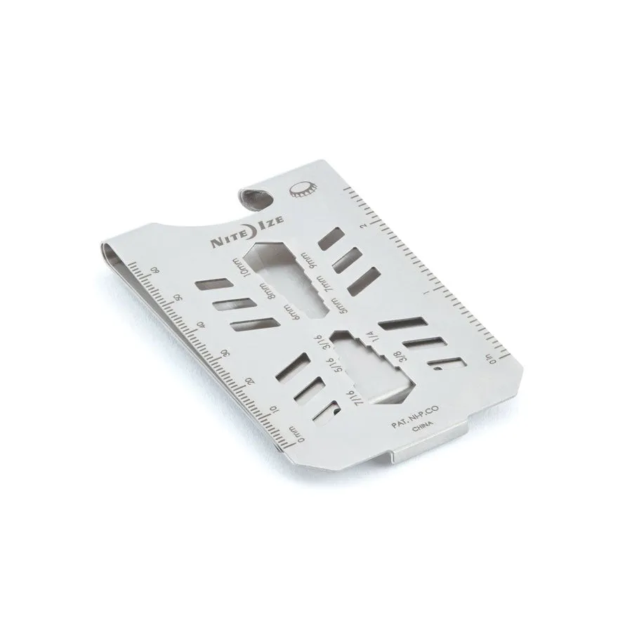 Nite Ize Financial Tool Multi-Tool Money Clip Stainless