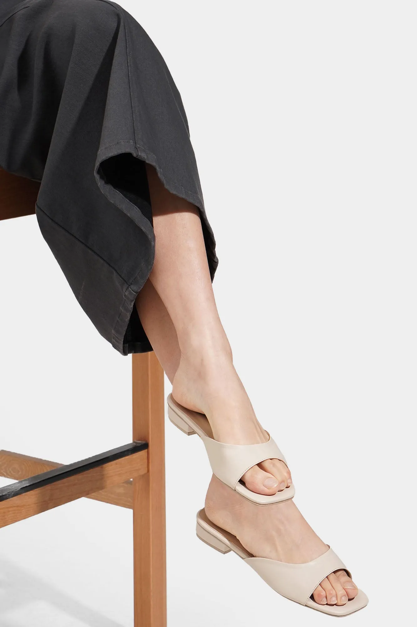 One-Strap Kitten Heels