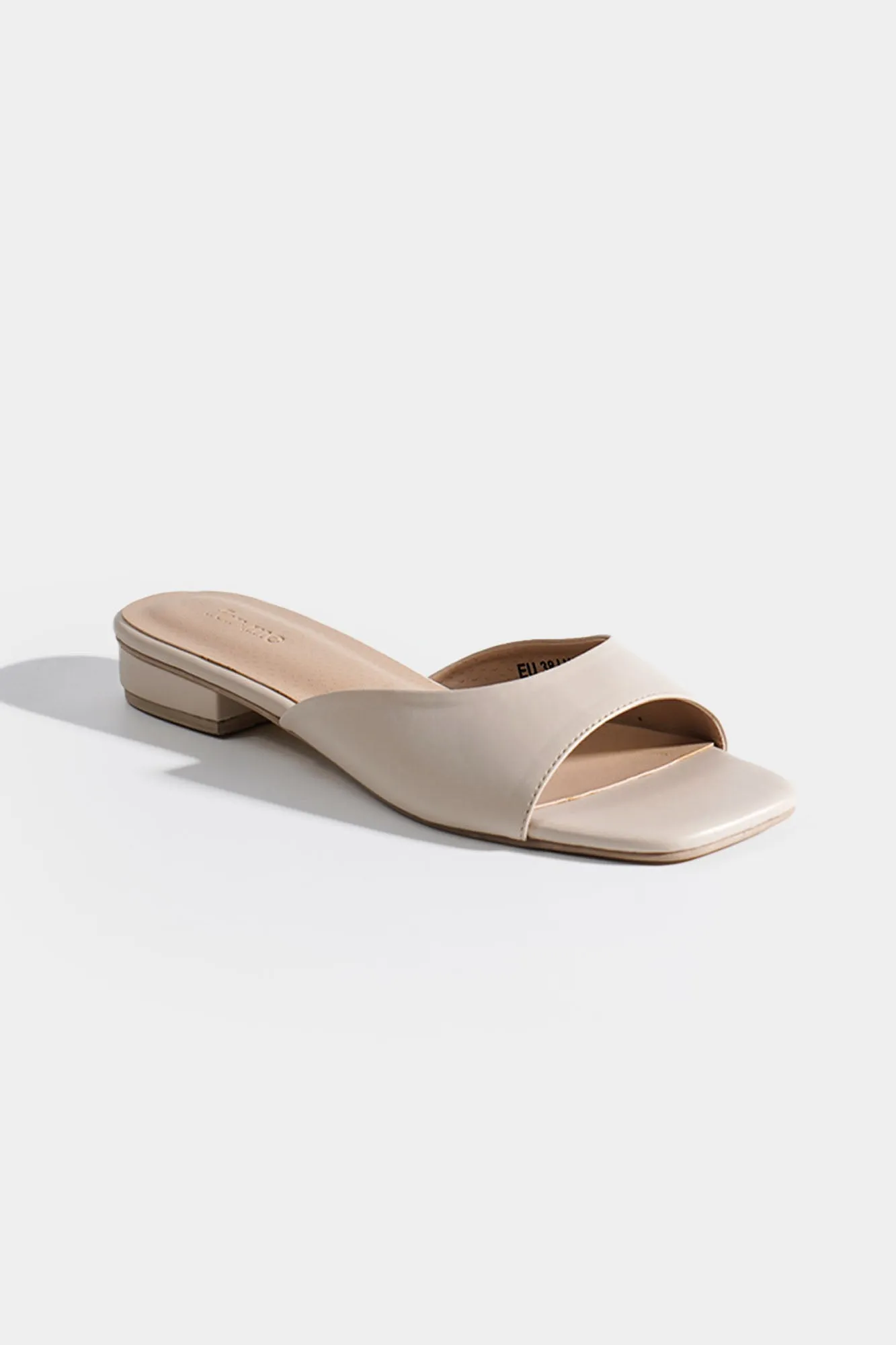 One-Strap Kitten Heels