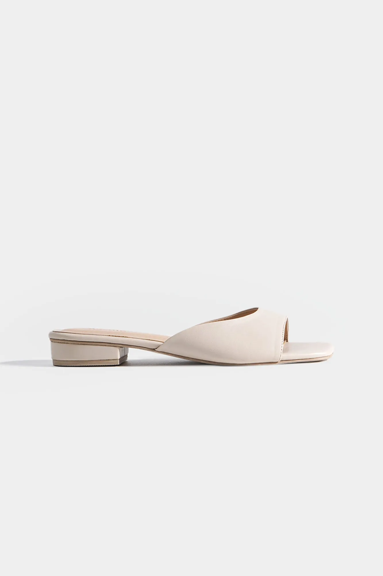 One-Strap Kitten Heels