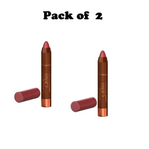Pack of 2 CoverGirl Queen Jumbo Gloss Balm, Q805 Smooth Rose
