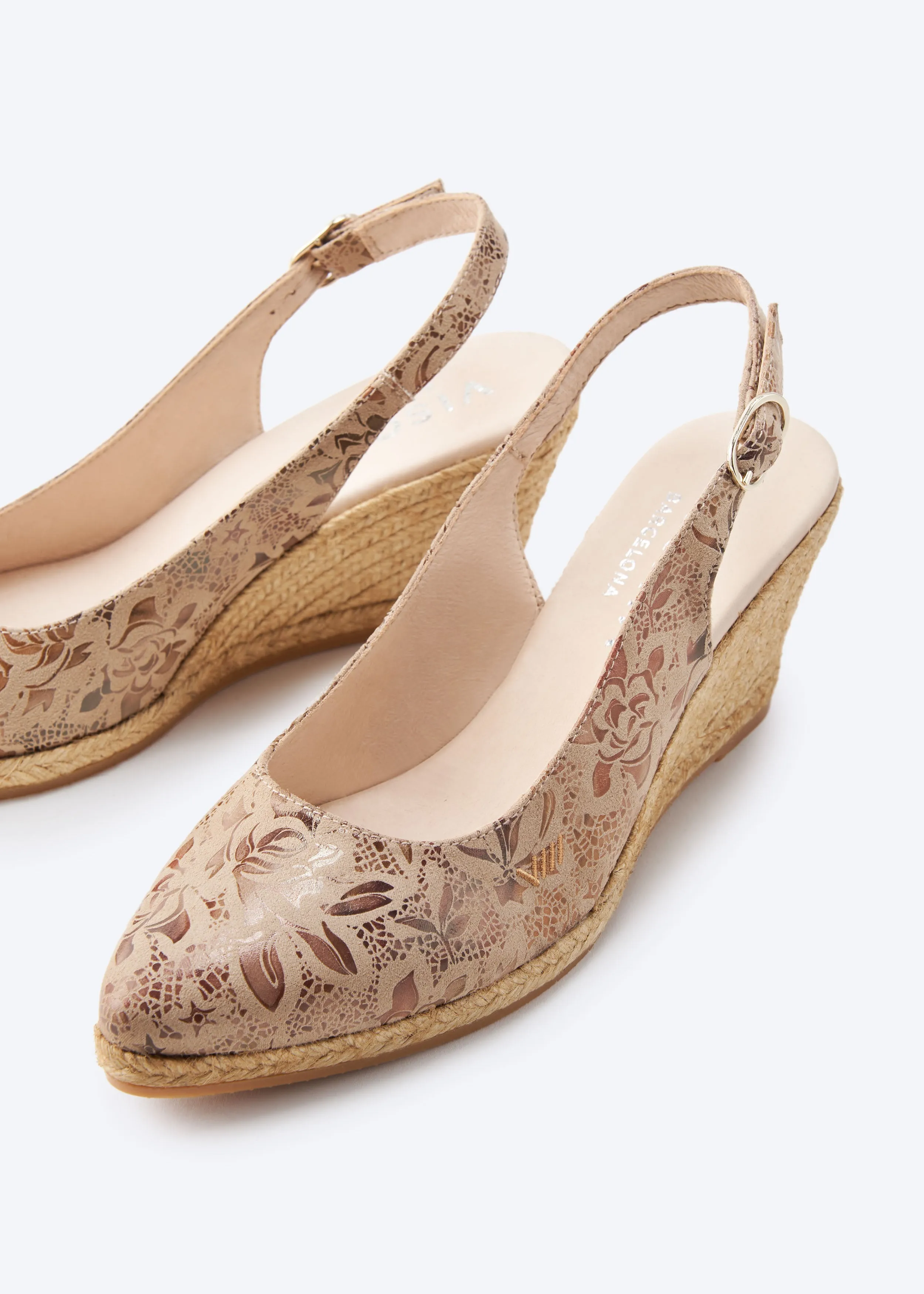 Palomera Limited Edition Canvas Espadrille Wedges