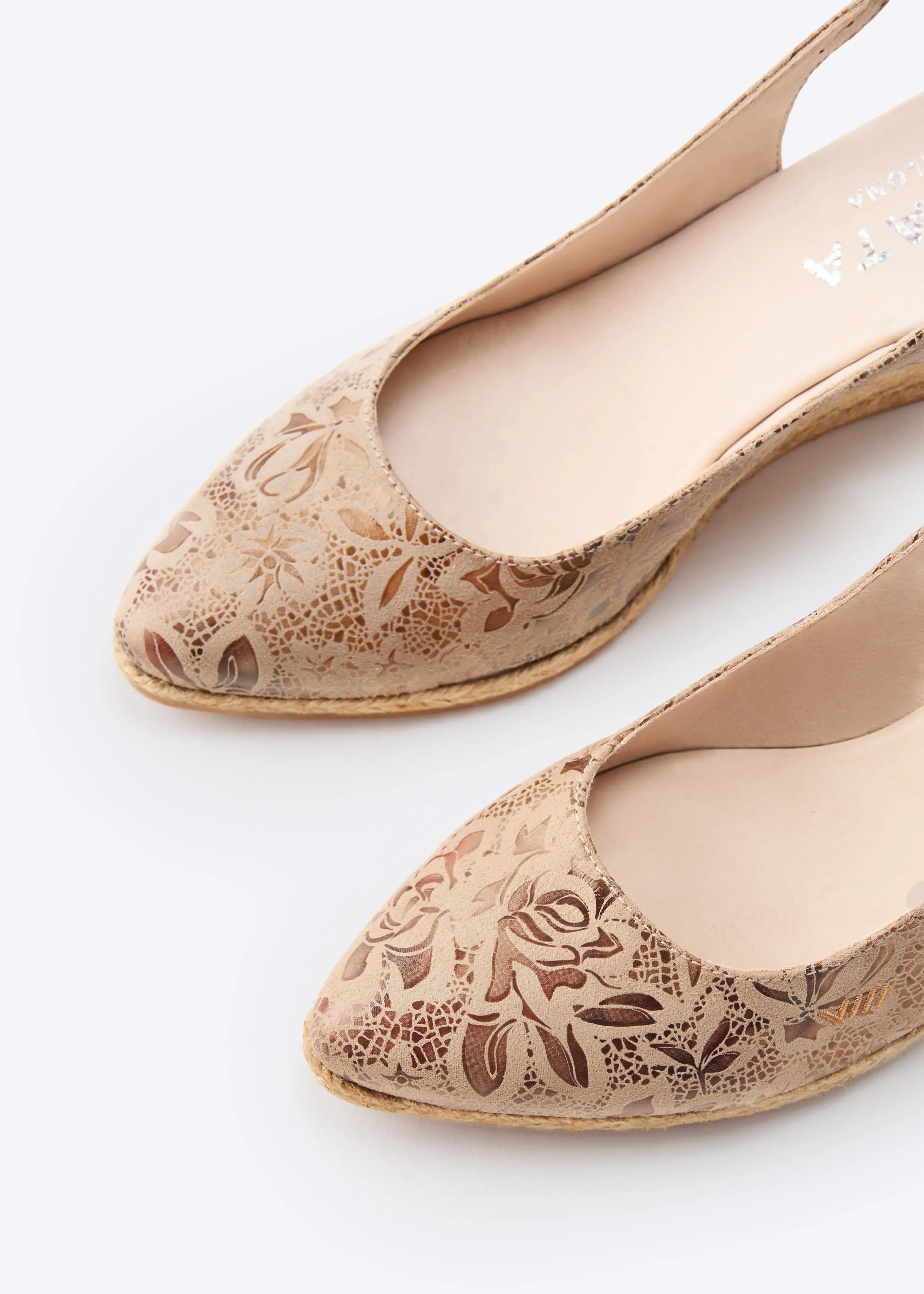 Palomera Limited Edition Canvas Espadrille Wedges