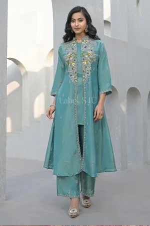 Pankhuri-Jacket Suit Set