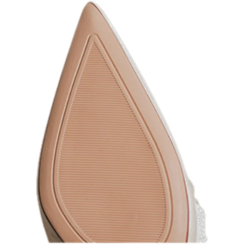 Pearl Satin Block-Heel Pumps
