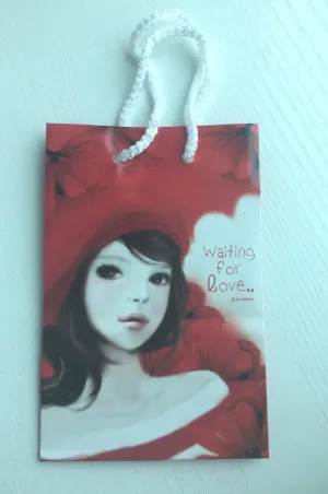 Pinkfoot Pretty Girl Paper Bag - Waiting For Love