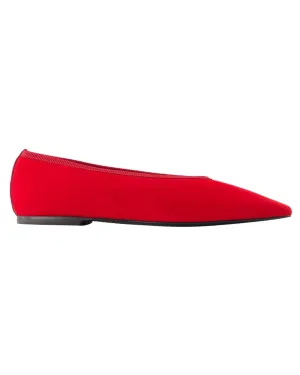 PointedToe Knit Flats