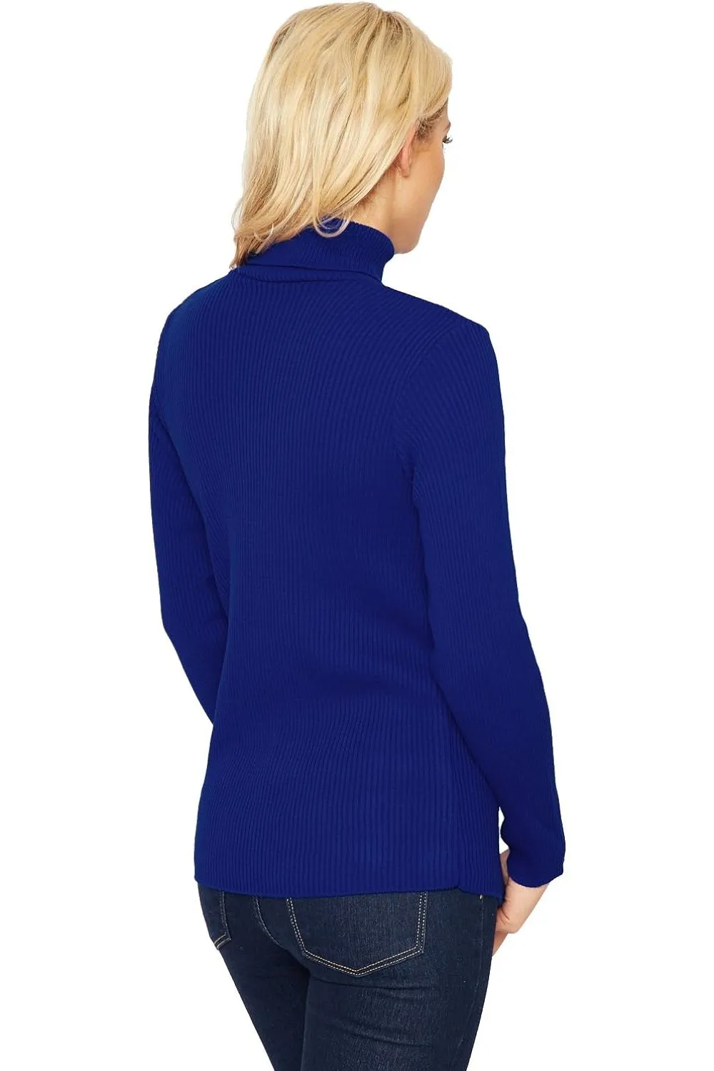 Polo Neck Knitted Top
