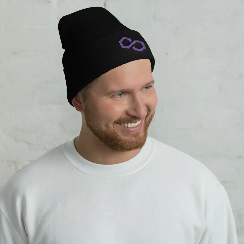 Polygon Matic Cuffed Beanie