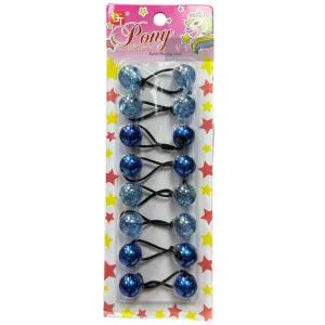 Ponytail Holders 20 mm (KIDS)-8PCS #07079 (31.135)