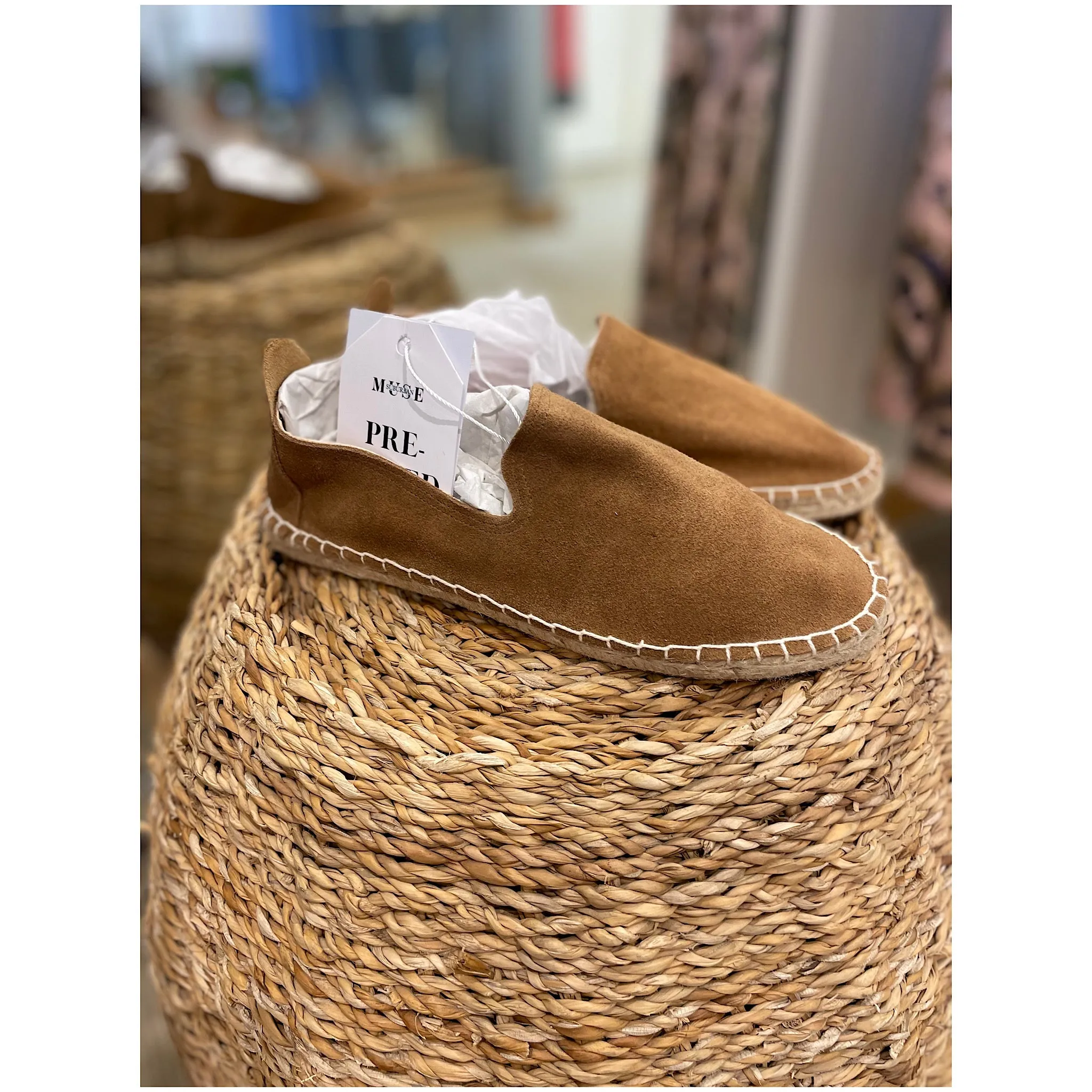 PRE-LOVED Ichi Espadrilles Size 3 (36)
