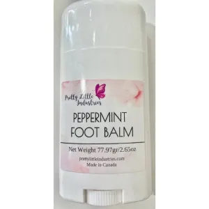 Pretty Little Industries Foot Balm - Peppermint