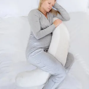 Purflo Breathe Pregnancy Pillow - Minimal Grey