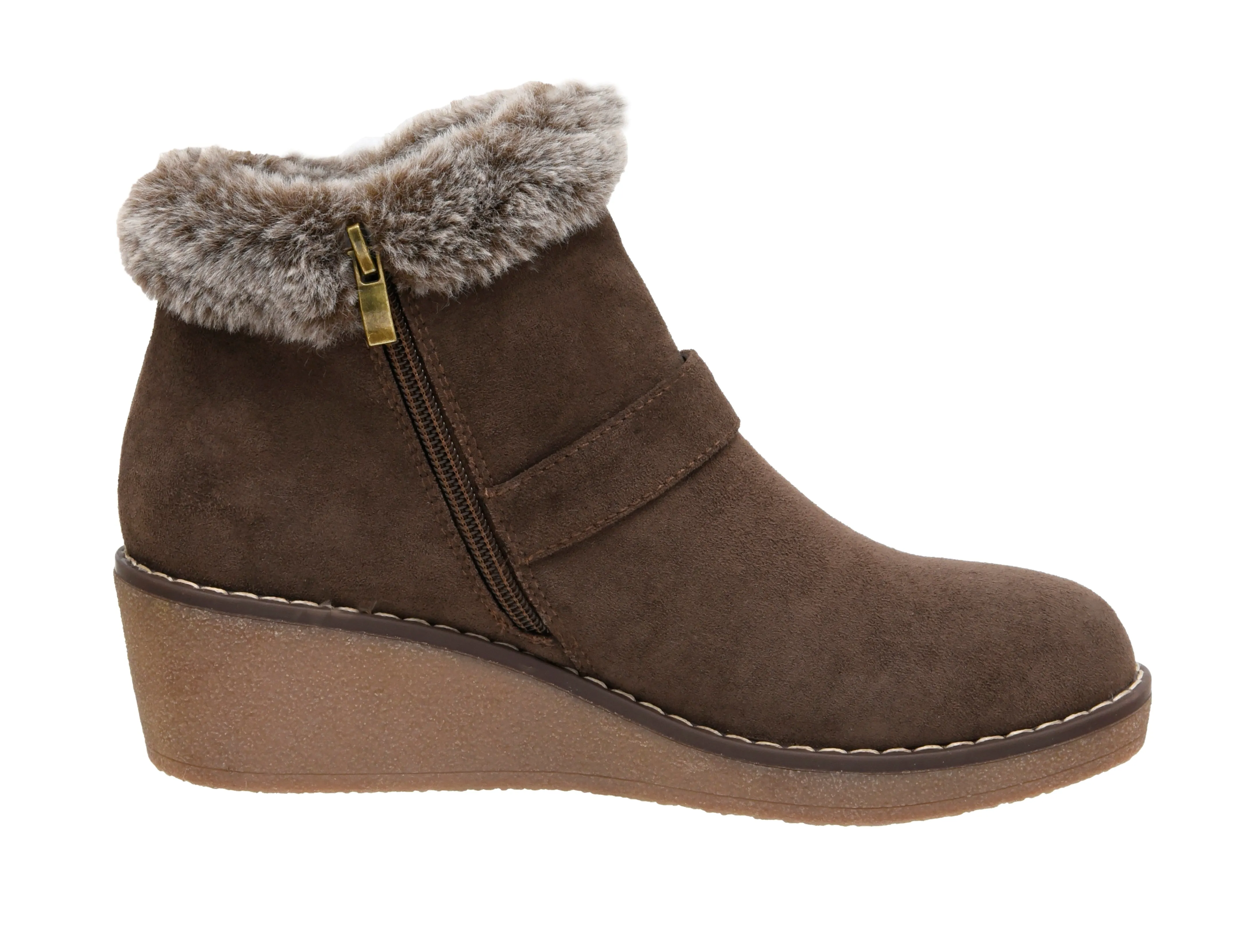 Rhodes Cozy Wedge Bootie