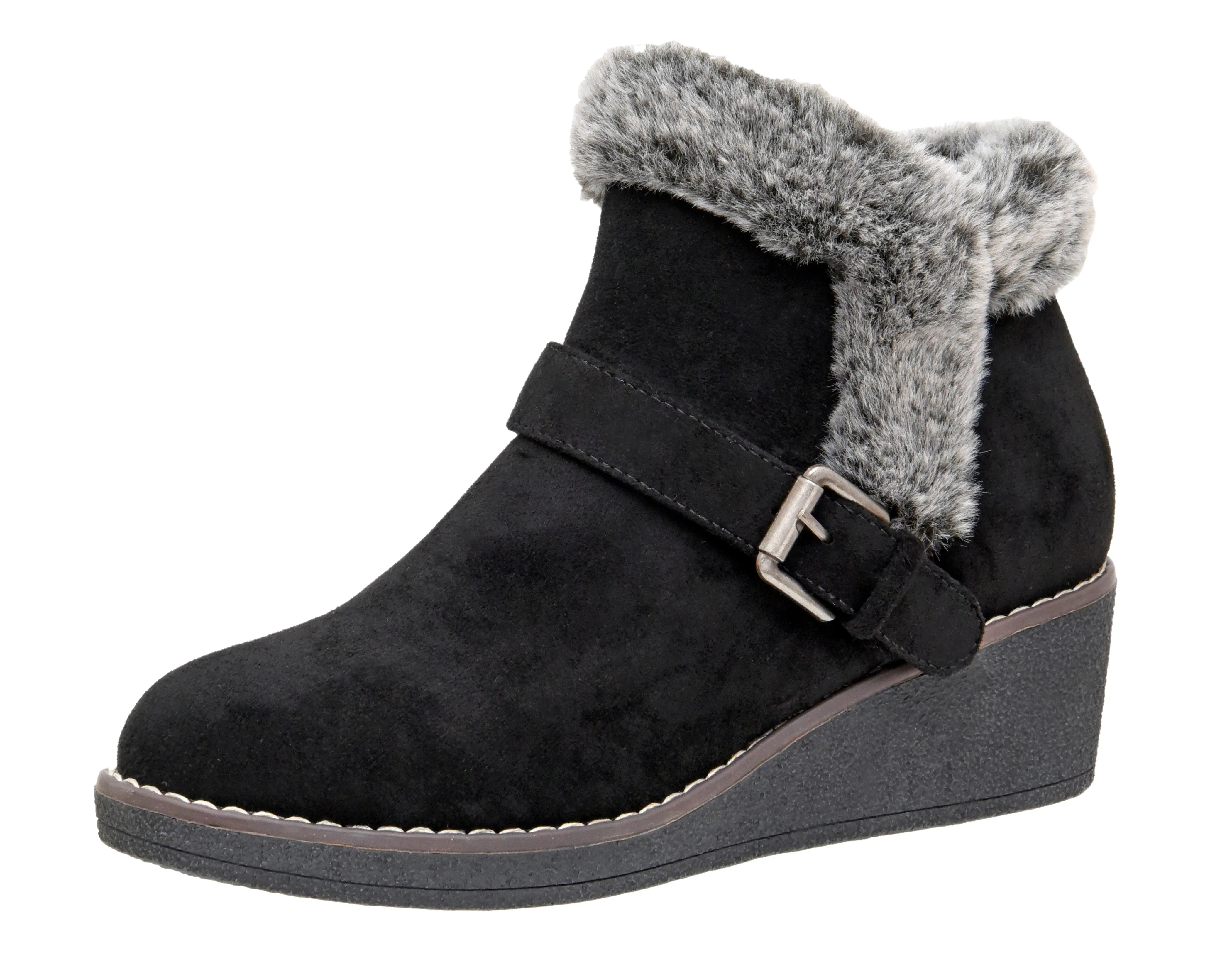 Rhodes Cozy Wedge Bootie