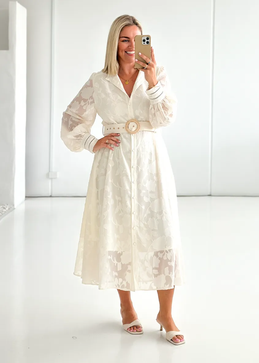 Roxi Maxi Dress - Off White