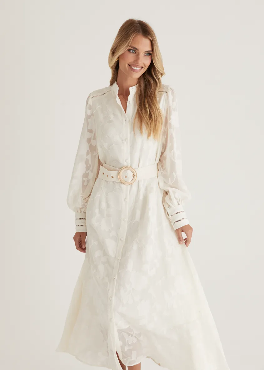 Roxi Maxi Dress - Off White