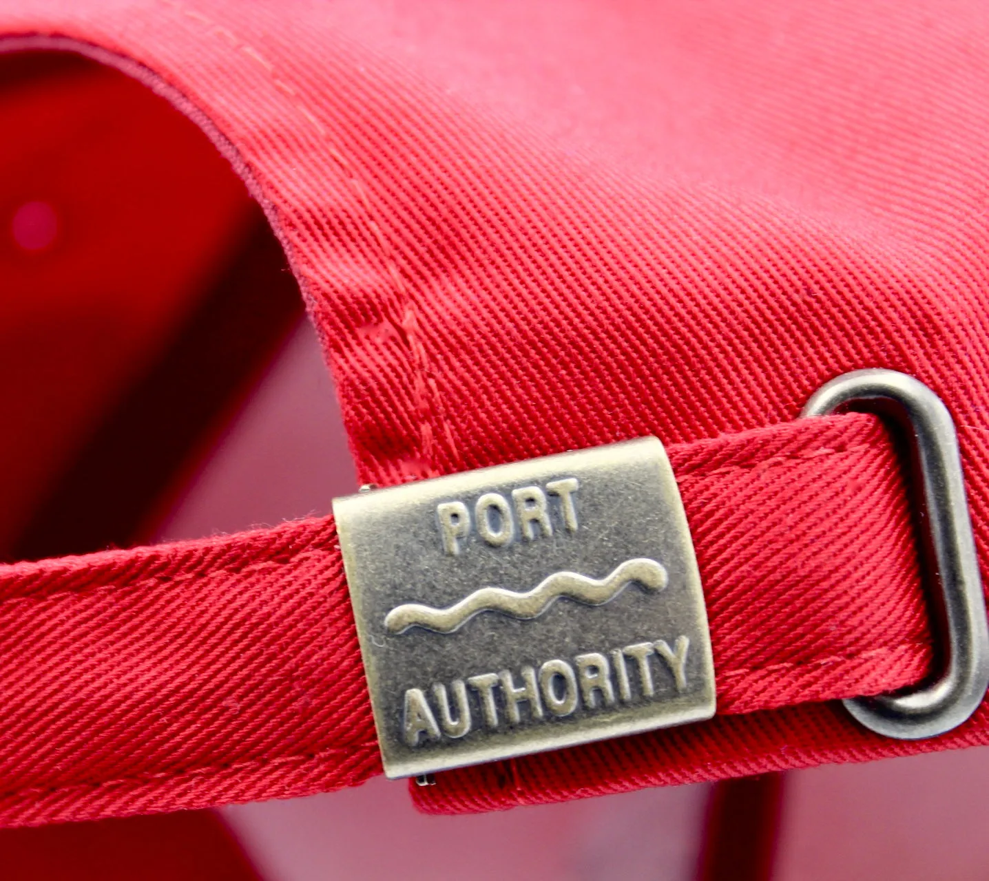 Sail Hat - Red with Blue Brim