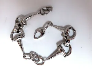 Sailor Mod Bar Link Rotating Hinge Bracelet 18 Karat